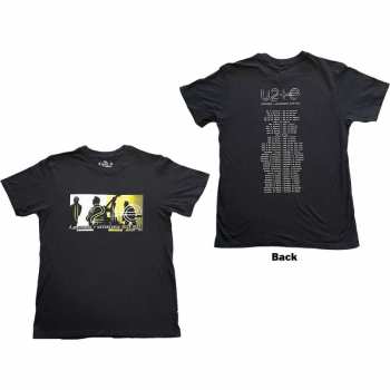 Merce U2: Tričko I+e Tour 2015 Band Silhouettes M