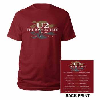 Merch U2: Maglietta Joshua Tree 2017