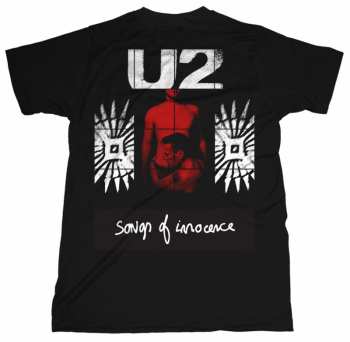 Merce U2: Tričko Songs Of Innocence Red Shade S