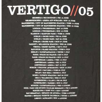 Merce U2: Tričko Vertigo Tour 2005 V Photo XL