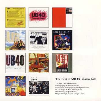 2CD UB40: The Best Of UB40 - Volumes 1 & 2