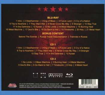 2CD/Blu-ray U.D.O.: Steelhammer - Live From Moscow DIGI