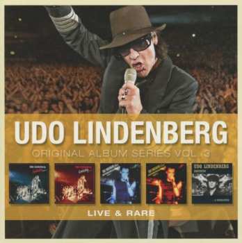 5CD/Set di cofanetti Udo Lindenberg: Original Album Series Vol. 3 - Live & Rare