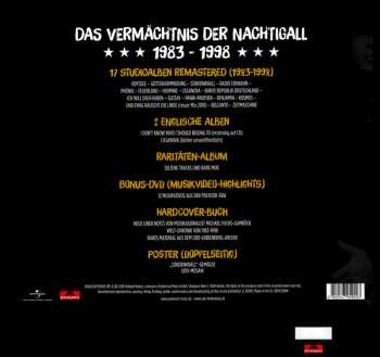 20CD/DVD/Set di cofanetti Udo Lindenberg: Das Vermächtnis Der Nachtigall 1983-1998 DLX | LTD | NUM