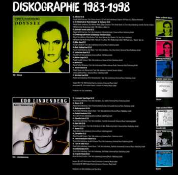 20CD/DVD/Set di cofanetti Udo Lindenberg: Das Vermächtnis Der Nachtigall 1983-1998 DLX | LTD | NUM