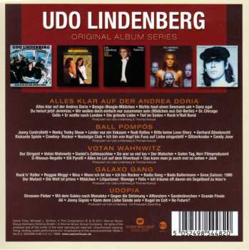 5CD/Set di cofanetti Udo Lindenberg: Original Album Series