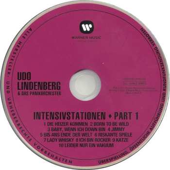 5CD/Set di cofanetti Udo Lindenberg: Original Album Series Vol. 3 - Live & Rare