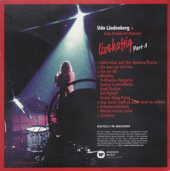 5CD/Set di cofanetti Udo Lindenberg: Original Album Series Vol. 3 - Live & Rare