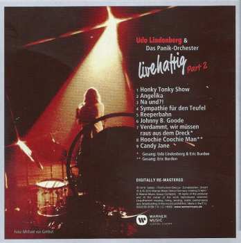 5CD/Set di cofanetti Udo Lindenberg: Original Album Series Vol. 3 - Live & Rare
