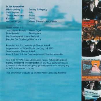 CD Udo Lindenberg Und Das Panikorchester: Alles Klar Auf Der Andrea Doria DLX