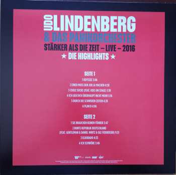 6LP/Set di cofanetti Udo Lindenberg Und Das Panikorchester: Live DLX | LTD | CLR