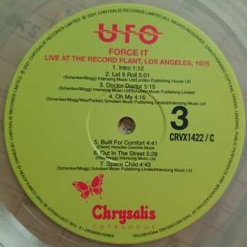 2LP UFO: Force It DLX | LTD | CLR
