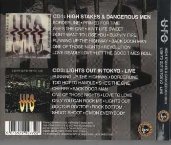 2CD UFO: High Stakes & Dangerous Men + Lights Out In Tokyo - Live