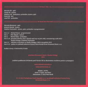 CD OK Band: Újezd (1982 Live / Revisited 2013)