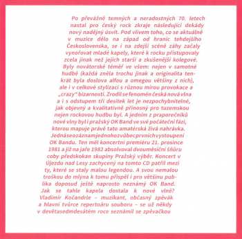 CD OK Band: Újezd (1982 Live / Revisited 2013)