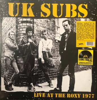 LP UK Subs: Live At The Roxy 1977 CLR | LTD