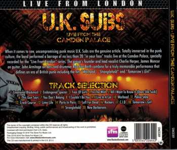 CD UK Subs: Live From The Camden Palace DIGI