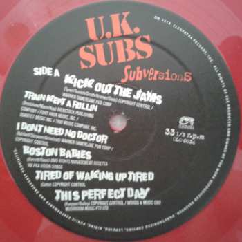 LP UK Subs: Subversions LTD