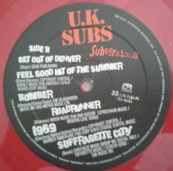 LP UK Subs: Subversions LTD