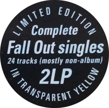 2LP UK Subs: UK Subversives (The Fall Out Singles Collection) CLR