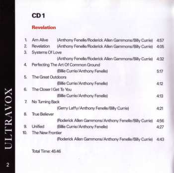 2CD Ultravox: The New Frontier