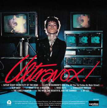 4CD/Set di cofanetti Ultravox: The Island Years