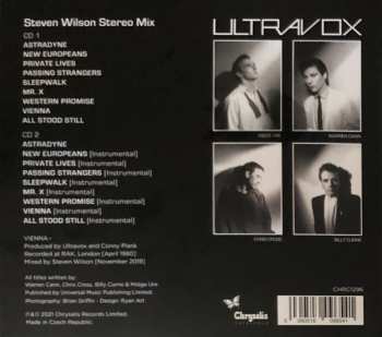 2CD Ultravox: Vienna [Steven Wilson Stereo Mix]