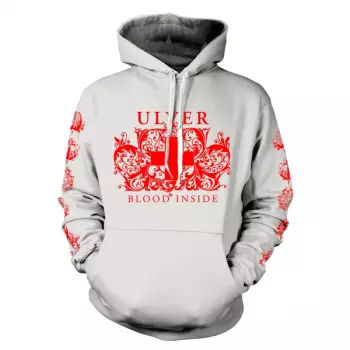 Felpa con cappuccio Blood Inside (white)