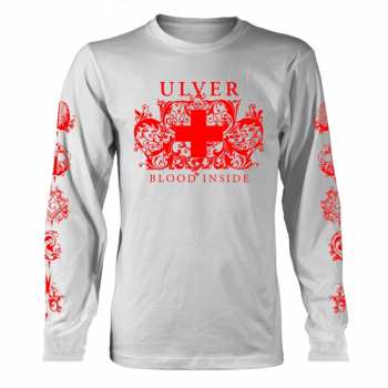 Merch Ulver: Maglietta a maniche lunghe Blood Inside (white)