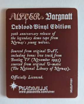 LP Ulver: Vargnatt