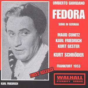 2CD/Set di cofanetti José Carreras: Fedora
