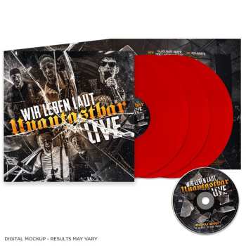 3LP/DVD Unantastbar: Wir Leben Laut Live CLR | LTD