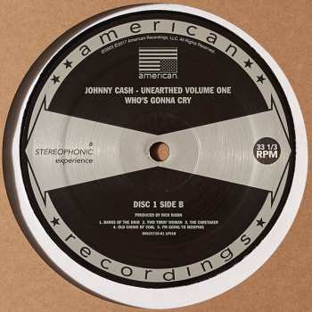 9LP/Set di cofanetti Johnny Cash: Unearthed LTD