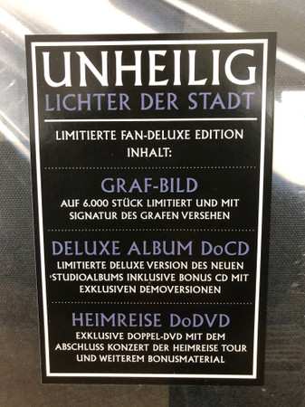 CD/DVD/Set di cofanetti Unheilig: Lichter Der Stadt LTD | DLX