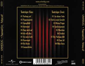 2CD Unheilig: Puppenspiel Live - Vorhang Auf!
