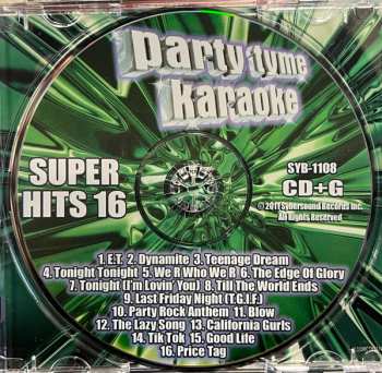 CD Unknown Artist: Party Tyme Karaoke - Super Hits 16