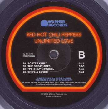 2LP Red Hot Chili Peppers: Unlimited Love LTD | CLR