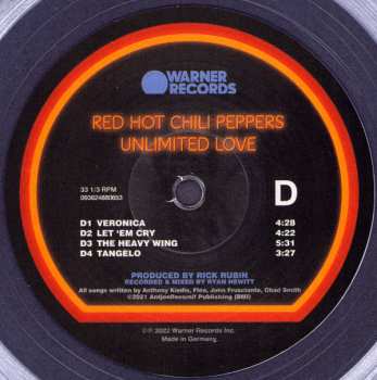 2LP Red Hot Chili Peppers: Unlimited Love LTD | CLR