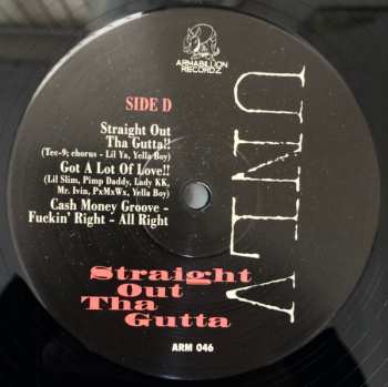 2LP U.N.L.V.: Straight Out Tha Gutta LTD | NUM