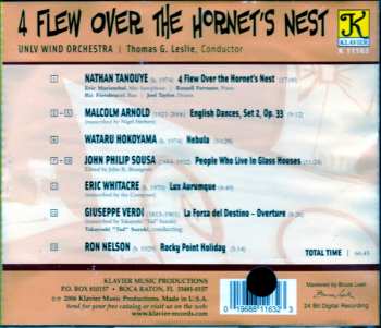 CD UNLV Wind Orchestra: 4 Flew Over The Hornet's Nest