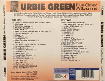 2CD Urbie Green: Five Classic Albums: All About Urbie Green And His Big Band / Blues And Other Shades Of Green / Urbie Green And His Band / Urbie Green Septet / Urbie: East Coast Jazz
