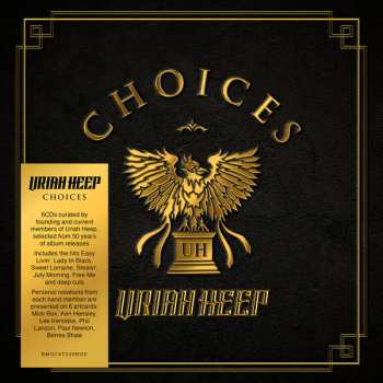 6CD/Set di cofanetti Uriah Heep: Choices