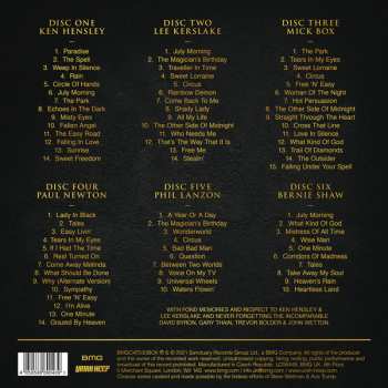 6CD/Set di cofanetti Uriah Heep: Choices