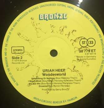LP Uriah Heep: Wonderworld
