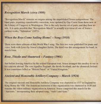 18CD U.S. Marine Band: The Heritage Of John Philip Sousa, Volume 9