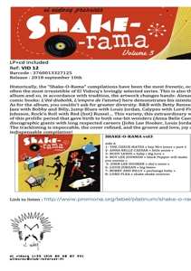 Album Various: Shake-o-rama Vol.3-lp+cd-