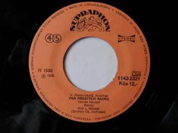 SP Václav Neckář: Mýdlový Princ / Pár Prostých Řádků