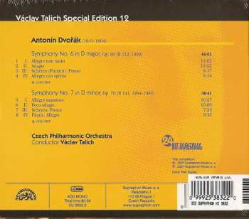 CD Antonín Dvořák: Symphonies Nos. 6 & 7