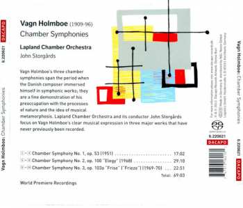 SACD John Storgårds: Chamber Symphonies