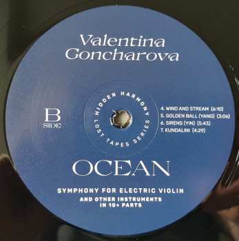 2LP Valentina Goncharova: Ocean - Symphony For Electric Violin And Other Instruments In 10+ Parts LTD | NUM